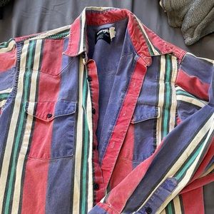 VINTAGE wrangler button up